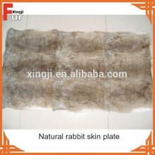 Placa de piel natural al por mayor del conejo marrón chino al por mayor